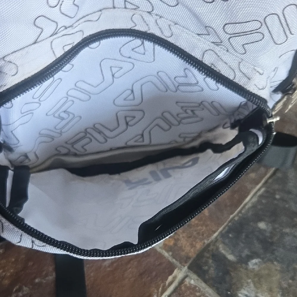 FILA Monochrome Logo Backpack